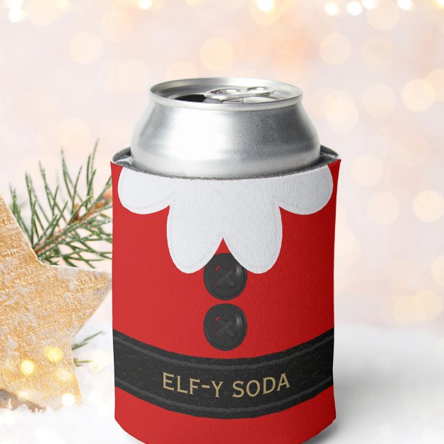 Enfriador De Latas Navidades divertidos Refrigerador de bebidas de Na (Fun can cooler for Christmas in July (or the one in december))