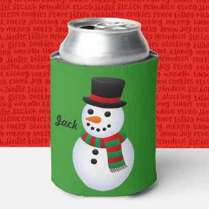 Enfriador De Latas Navidades divertidos Stocking Stuffer Refrigerador