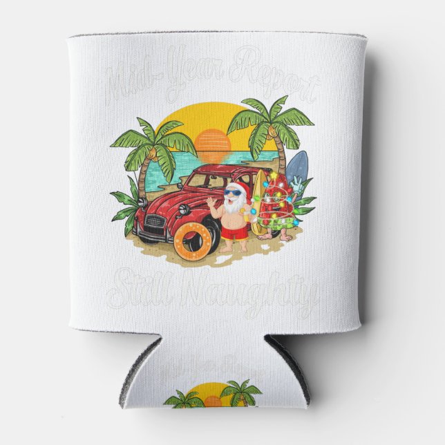 Enfriador De Latas Navidades En Julio - Informe De Mediados De Año Si (Anverso)