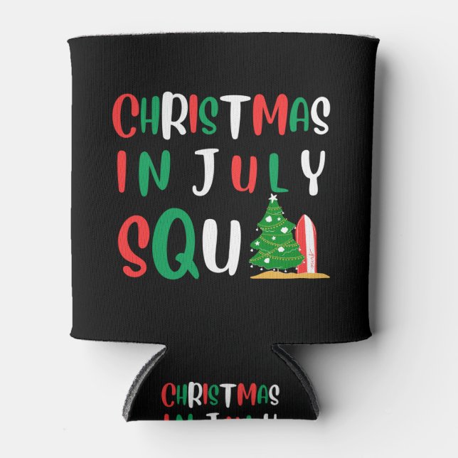 Enfriador De Latas Navidades En La Escuadra De Julio (Anverso)