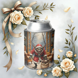 Enfriador De Latas Navidades espeluznantes Goblin - Santa Mal de la F