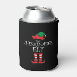 Enfriador De Latas Navidades familiares de la animadora Elf coincidie