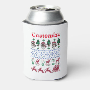 Enfriador De Latas Navidades feos estilo dulce Thunder_Cove