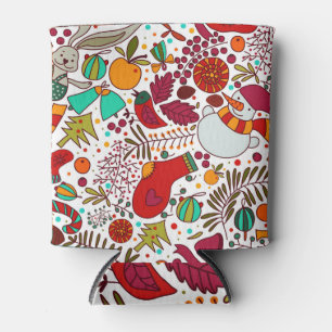 Enfriador De Latas Navidades festivos Elementos Diseño sin inconvenie
