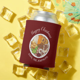 Enfriador De Latas Navidades Fiesta de cena Gran Bretaña Festividad c