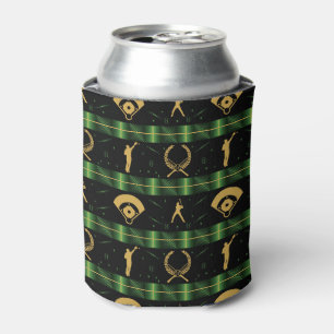 Enfriador De Latas Navidades jugador de béisbol - Green Check
