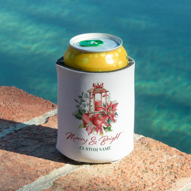 Enfriador De Latas Navidades Lantern Floral Bouquet (Piscina in situ)