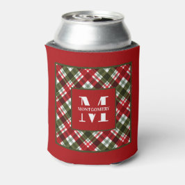 Enfriador De Latas Navidades Monogramas Familiares