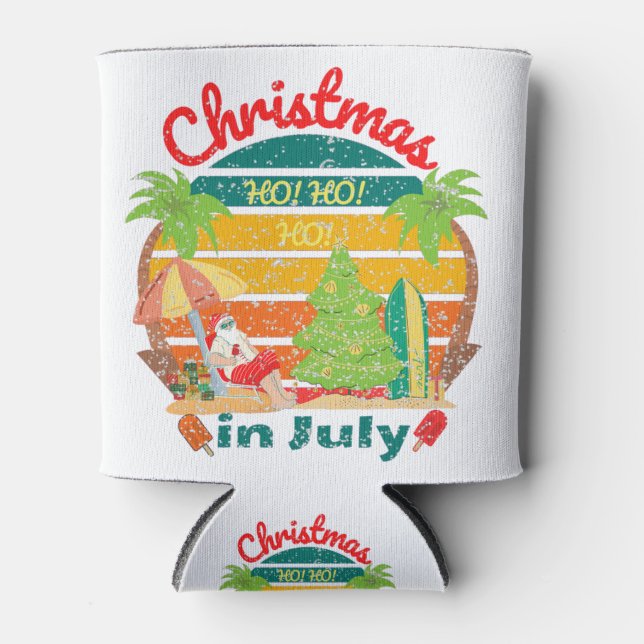 Enfriador De Latas navidades/navidades de julio (Anverso)