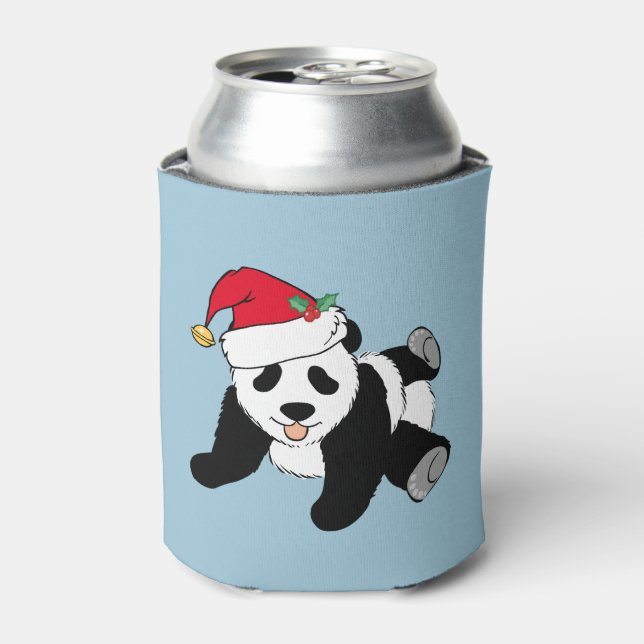 Enfriador De Latas Navidades Panda (Lata Anverso)