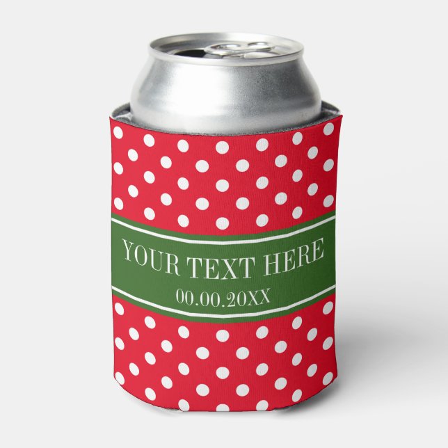 Enfriador De Latas Navidades personalizados refrigeradores de bebidas (Lata Anverso)