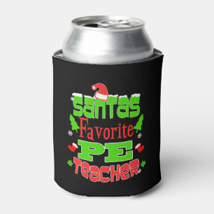 Enfriador De Latas Navidades profesor Santas regalo favorito de PE