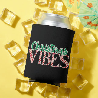 Enfriador De Latas Navidades retro de moda Vibes Candy Cane