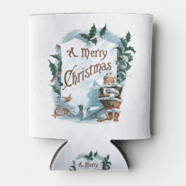 Enfriador De Latas Navidades Santa