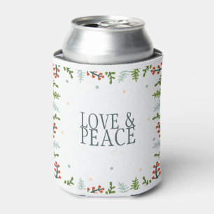 Enfriador De Latas Navidades simples pero elegantes Wreath Refrigerad