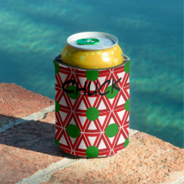 Enfriador De Latas Navidades Triangle Quilt