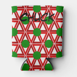Enfriador De Latas Navidades Triangle Quilt
