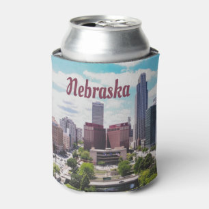Enfriador De Latas Nebraska City Skyline Omaha