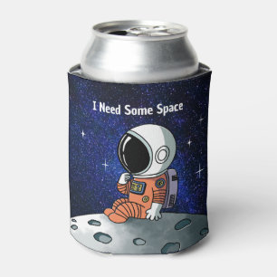 Enfriador De Latas Necesita espacio, astronauta, espacial, Personaliz