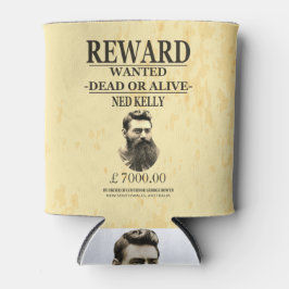 Enfriador De Latas Ned Kelly Bushranger ⚔️ Famosa Ley Australiana