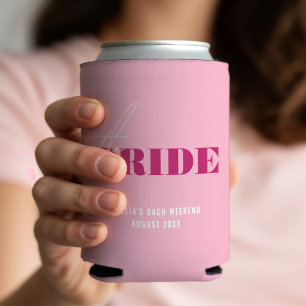 Enfriador De Latas Negrita bachillerato rosa