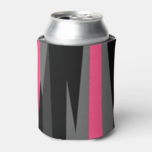 Enfriador De Latas Negro rosa y gris