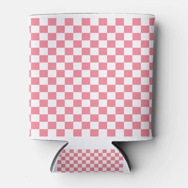 Enfriador De Latas Negro rosa y negro al descubierto (Anverso)