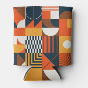 Enfriador De Latas Neo geo: composición abstracta vintage