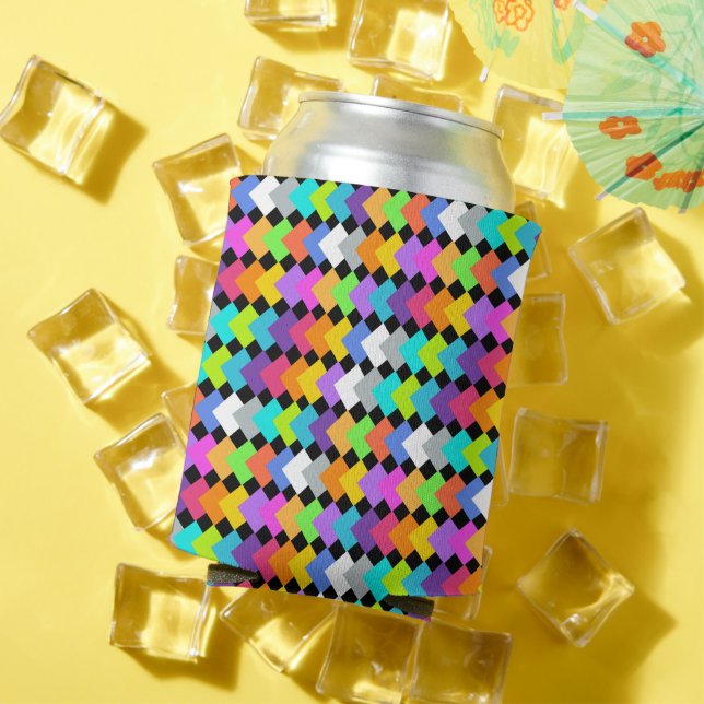 Enfriador De Latas Neon Diamonds (Verano in situ)