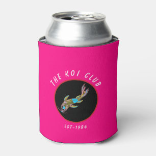 Enfriador De Latas Neon Koi Refrigerador de bebidas Aislado Personali