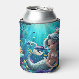 Enfriador De Latas Nerina – La Sirena Amable de los Sueños de Coral.
