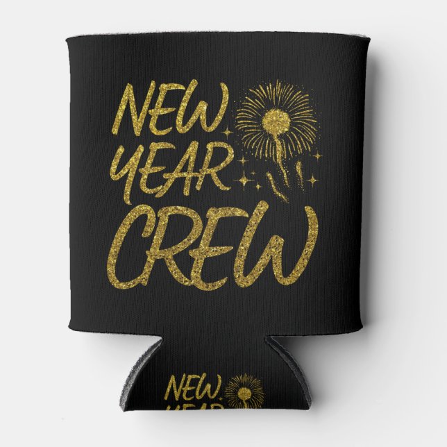 Enfriador De Latas New Year Crew  (Anverso)