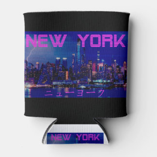 Enfriador De Latas New york Vaporwave Retro