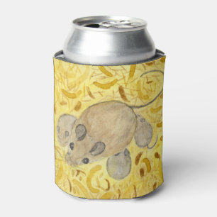 Enfriador De Latas Nido de ratón acuarela