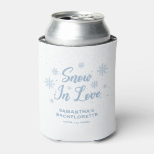 Enfriador De Latas Nieve enamorada Favor de despedida de soltera de e