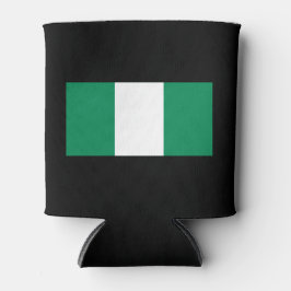 Enfriador De Latas Nigeria con bandera nigeriana (África Occidental)