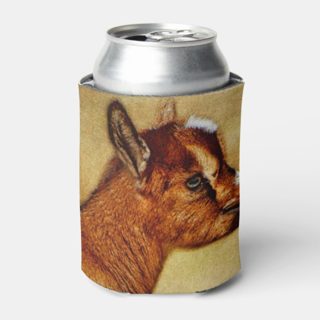 Enfriador De Latas Nigeriana Dwarf Dairy Goat Kid (Lata Anverso)