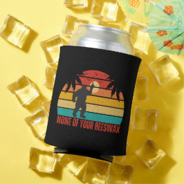 Enfriador De Latas Ninguno De Sus Dedos Medianos De Beeswax