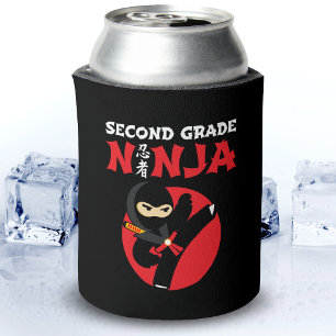 Enfriador De Latas Ninja Kick de 2º Grado De Regreso A La Escuela