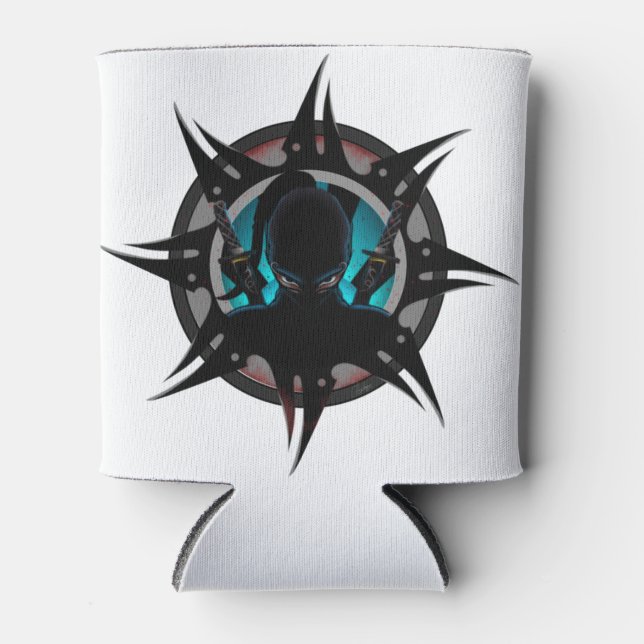 Enfriador De Latas Ninja silencioso (Anverso)