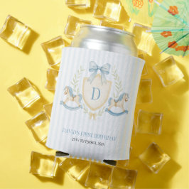 Enfriador De Latas Niño con Caballo de Balanza Elegante Cumpleaños
