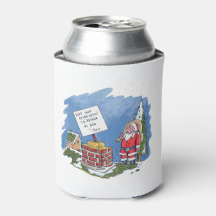Enfriador De Latas No a Santa refrigerador de bebidas