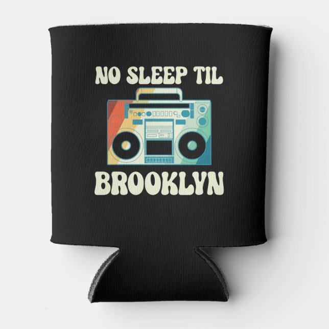 Enfriador De Latas No duerme hasta Brooklyn Old (Anverso)