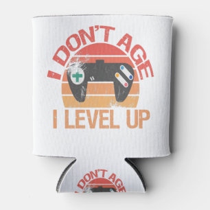 Enfriador De Latas No envejezco, me levanto divertida cosecha de sol 