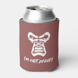 Enfriador De Latas No estoy enfadado - El mono