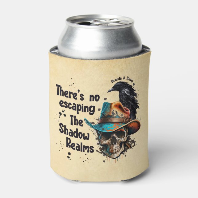 Enfriador De Latas No hay reinos en la sombra de Brenda K Davies (Lata Anverso)