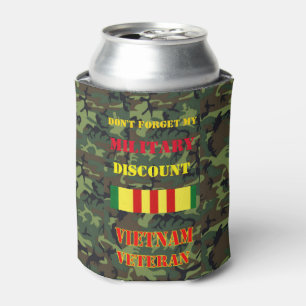 ENFRIADOR DE LATAS NO OLVIDE MI DESCUENTO MILITAR