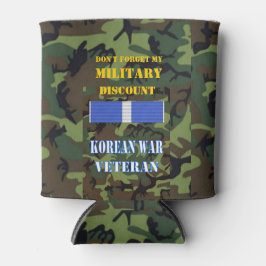 ENFRIADOR DE LATAS NO OLVIDES MI DESCUENTO MILITAR