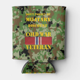 ENFRIADOR DE LATAS NO OLVIDES MI DESCUENTO MILITAR