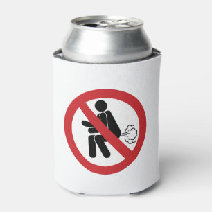Enfriador De Latas NO ⚠ Rótulo de inodoros tailandeses divertidos ⚠